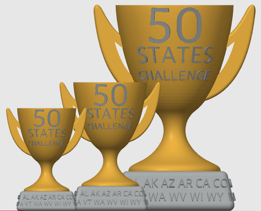 50 States Challenge Trophy