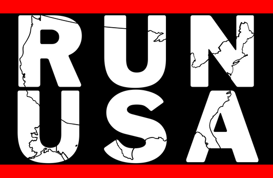 Handheld Sign • 50 State Half Marathon Challenge - 11"x17"