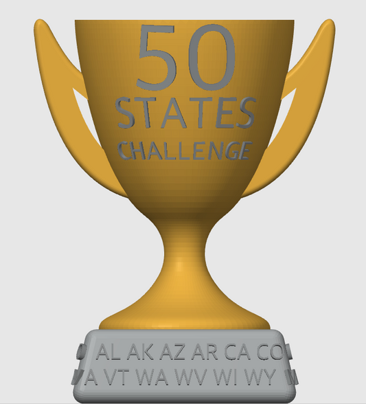 50 States Challenge Trophy
