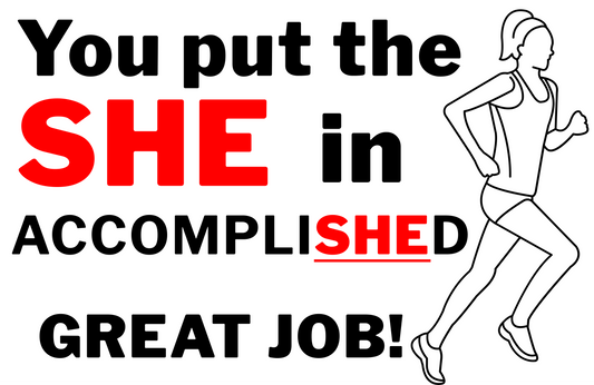 Handheld Sign • Mission Accomplished - 11"x17"